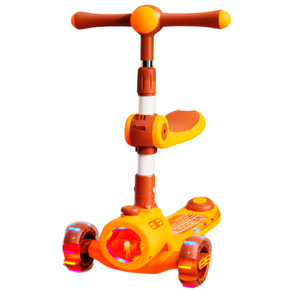 Trotinetă pentru copii cu trei roți Scooter BW2023z (BW2023z) 50 kg/ Multicolor photo 2