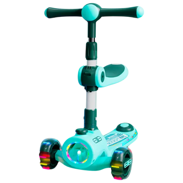 Trotinetă pentru copii cu trei roți Scooter BW2023z (BW2023z) 50 kg/ Multicolor photo 4