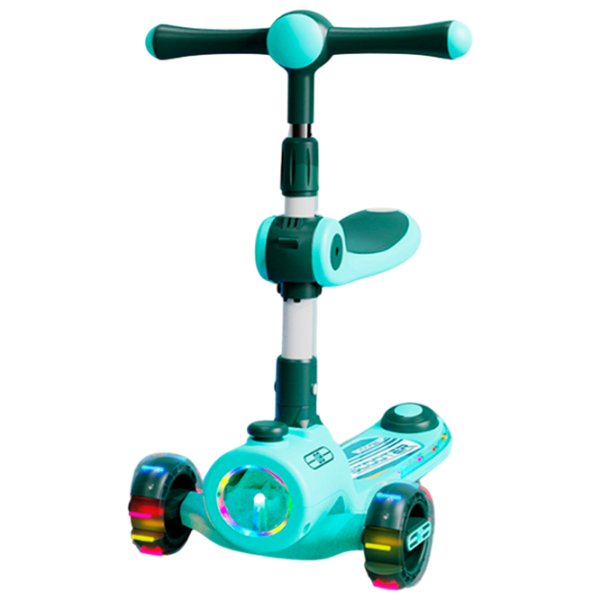 Trotinetă pentru copii cu trei roți Scooter BW2023z (BW2023z) 50 kg/ Multicolor photo 4