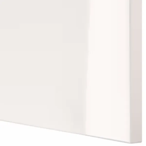 Dulap suspendat Ikea Besta/Selsviken White photo 2