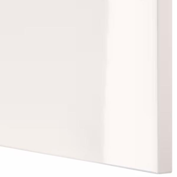 Dulap suspendat Ikea Besta/Selsviken White photo 2