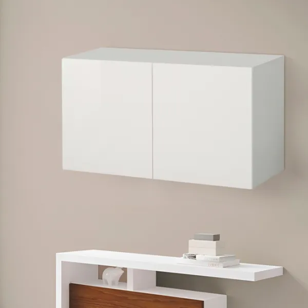 Dulap suspendat Ikea Besta/Selsviken White photo 4