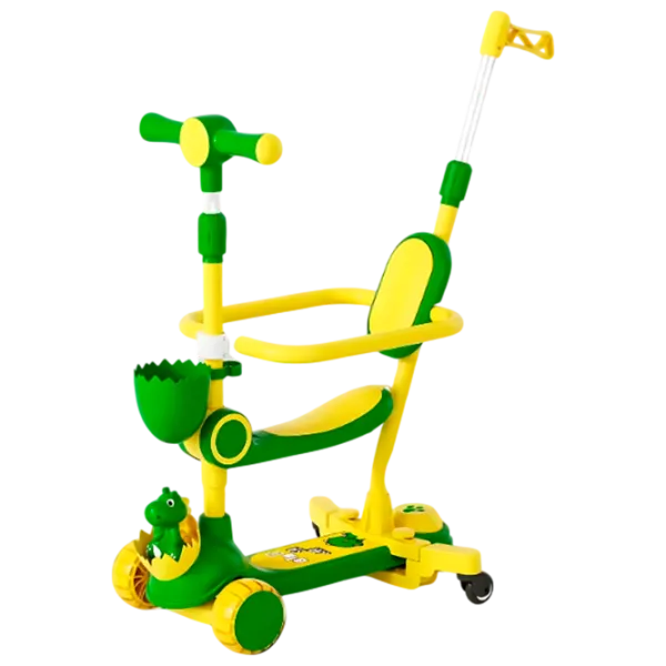 Trotinetă pentru copii cu trei roți Scooter BW812 (BW812) 50 kg/ Multicolor photo 5