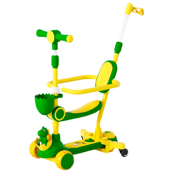 Trotinetă pentru copii cu trei roți Scooter BW812 (BW812) 50 kg/ Multicolor photo 5