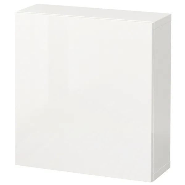 Dulap suspendat Ikea Besta/Selsviken White photo 1