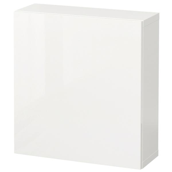 Dulap suspendat Ikea Besta/Selsviken White photo 1