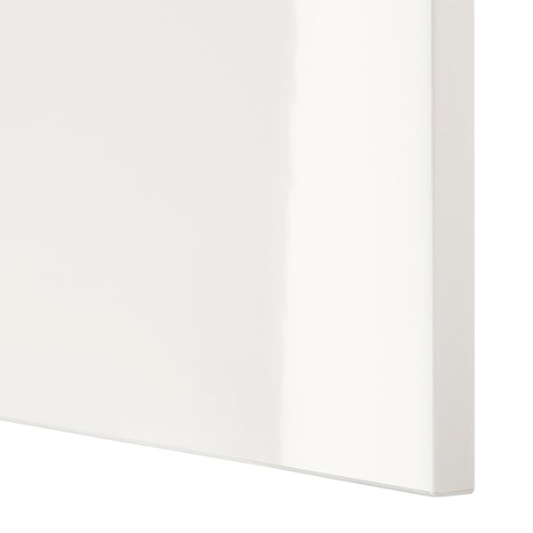 Dulap suspendat Ikea Besta/Selsviken White photo 3