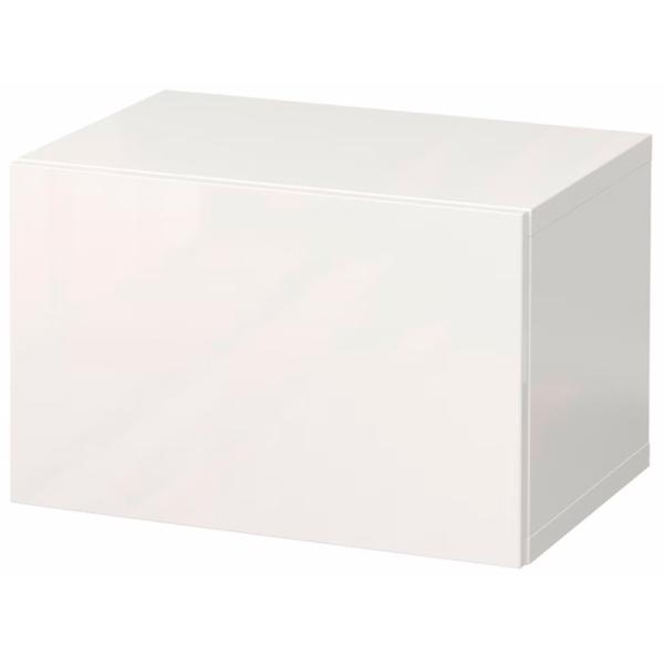 Dulap suspendat Ikea Besta/Selsviken White photo 1 Dulap suspendat Ikea Besta/Selsviken White photo 1