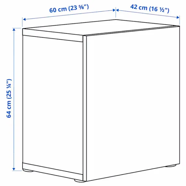 Dulap suspendat Ikea Besta/Smeviken White photo 5 Dulap suspendat Ikea Besta/Smeviken White photo 5
