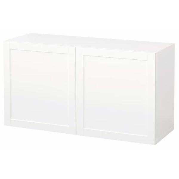 Навесные шкафы Ikea Besta/Hanviken Белый photo 1 Навесные шкафы Ikea Besta/Hanviken Белый photo 1