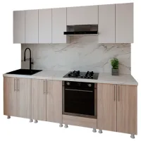 Bucătărie Smartex K3 PAL melaminat / Light Oak