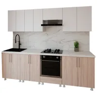 Bucătărie Smartex K3 PAL melaminat / Light Oak