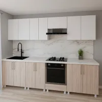Bucătărie Smartex K3 PAL melaminat / Light Oak photo 2