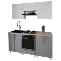 Bucătărie Smartex K3 PAL melaminat / Gray