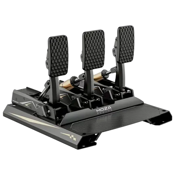 Pedale Moza Racing CRP Load Cell Three Pedals with Base PC / Black photo 1