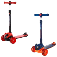 Trotinetă pentru copii cu trei roți Scooter 2610012-6P (2610012-6P) 50 kg/ Multicolor
