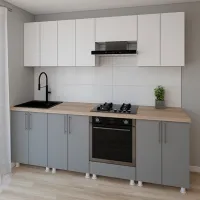 Bucătărie Smartex K3 PAL melaminat / Gray photo 2