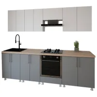 Bucătărie Smartex K3 PAL melaminat / Gray