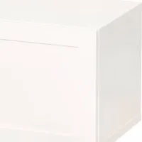 Dulap suspendat Ikea Besta/Hanviken White photo 2