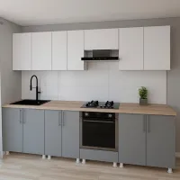 Bucătărie Smartex K3 PAL melaminat / Gray photo 2