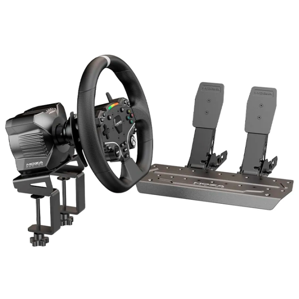 Volan Moza Racing R3 Bundle Cu fir / 22 buttons / Black photo 2