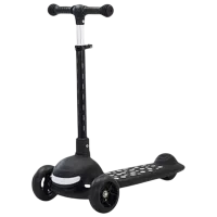 Trotinetă pentru copii cu trei roți Scooter 3010504-6 (3010504-6) 50 kg/ Black