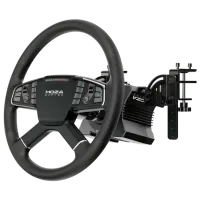 Volan Moza Racing R5 V2 Trucking Bundle Cu fir / 14 buttons / Black photo 3