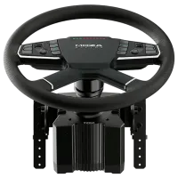 Volan Moza Racing R5 V2 Trucking Bundle Cu fir / 14 buttons / Black photo 9