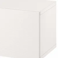 Dulap suspendat Ikea Besta/Laxviken White photo 3