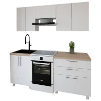 Кухня Smartex K2 ДСП меламин / White