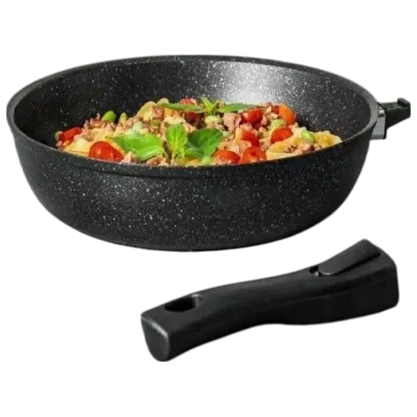 Tigaie Kukmara Granit Ultra SGGCH242A Universală / 24 cm / Black photo 2 Tigaie Kukmara Granit Ultra SGGCH242A Universală / 24 cm / Black photo 2
