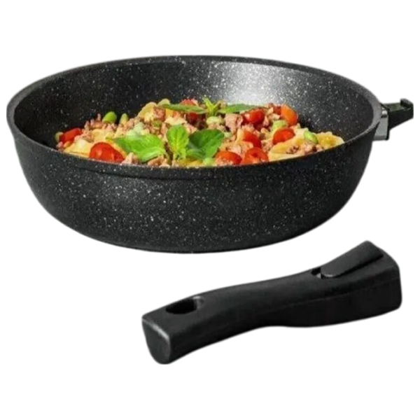 Tigaie Kukmara Granit Ultra SGGCH242A Universală / 24 cm / Black photo 2 Tigaie Kukmara Granit Ultra SGGCH242A Universală / 24 cm / Black photo 2