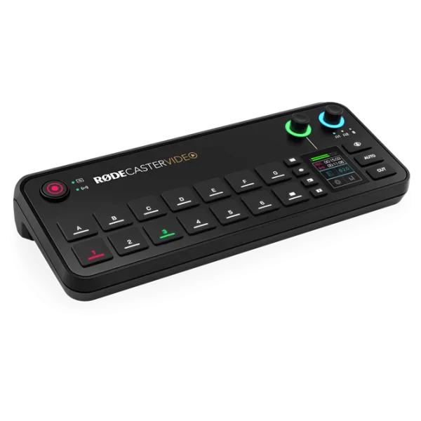 Mixer Rode Rodecaster Video activ / 20 Hz - 20 kHz / Black photo 1 Mixer Rode Rodecaster Video activ / 20 Hz - 20 kHz / Black photo 1