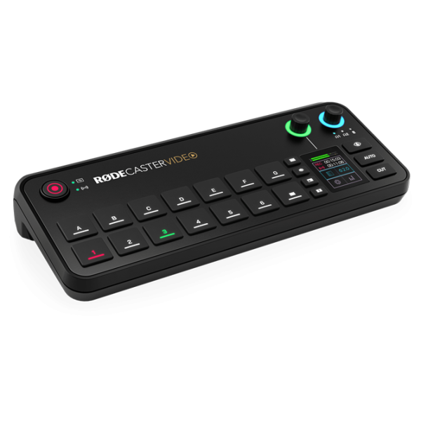 Mixer Rode Rodecaster Video activ / 20 Hz - 20 kHz / Black photo 1 Mixer Rode Rodecaster Video activ / 20 Hz - 20 kHz / Black photo 1