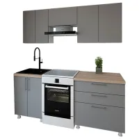 Bucătărie Smartex K2 PAL melaminat / Gray