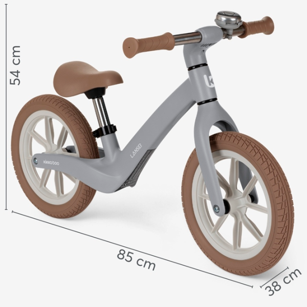 Bicicletă fără pedale Kikka Boo Lanser 12"  Metal / Beige  photo 6 Bicicletă fără pedale Kikka Boo Lanser 12"  Metal / Beige  photo 6