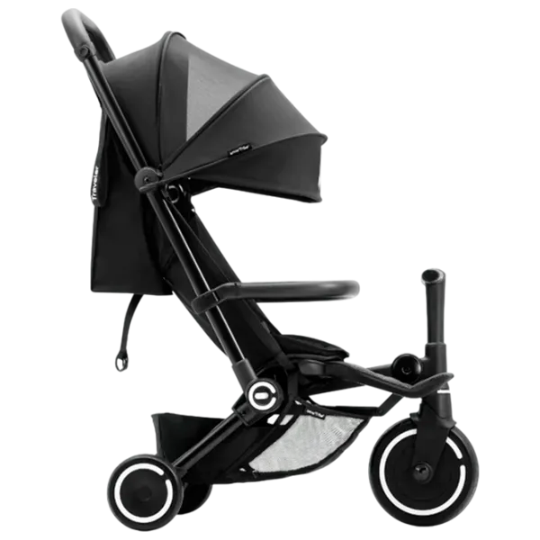 Trotinetă pentru copii cu trei roți SmarTrike Xtend Traveler 4in1 (6M-4Y) 22 kg/ Black photo 2