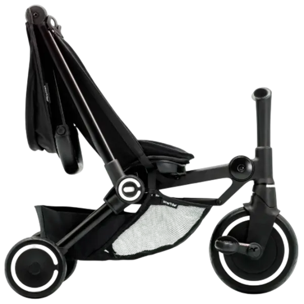 Trotinetă pentru copii cu trei roți SmarTrike Xtend Traveler 4in1 (6M-4Y) 22 kg/ Black photo 5