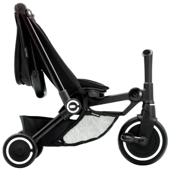 Trotinetă pentru copii cu trei roți SmarTrike Xtend Traveler 4in1 (6M-4Y) 22 kg/ Black photo 5