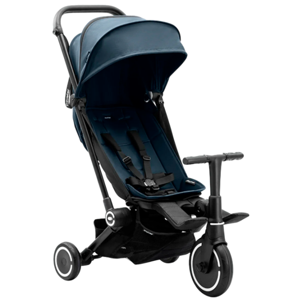 Trotinetă pentru copii cu trei roți SmarTrike Xtend Traveler 4in1 (6M-4Y) 22 kg/ Blue photo 1