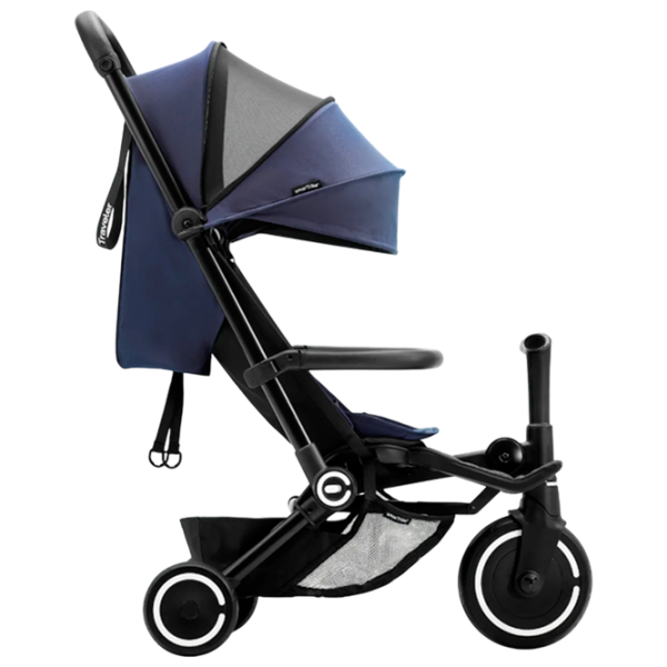 Trotinetă pentru copii cu trei roți SmarTrike Xtend Traveler 4in1 (6M-4Y) 22 kg/ Blue photo 3