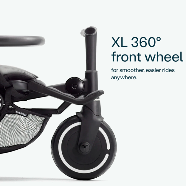 Trotinetă pentru copii cu trei roți SmarTrike Xtend Traveler 4in1 (6M-4Y) 22 kg/ White photo 10