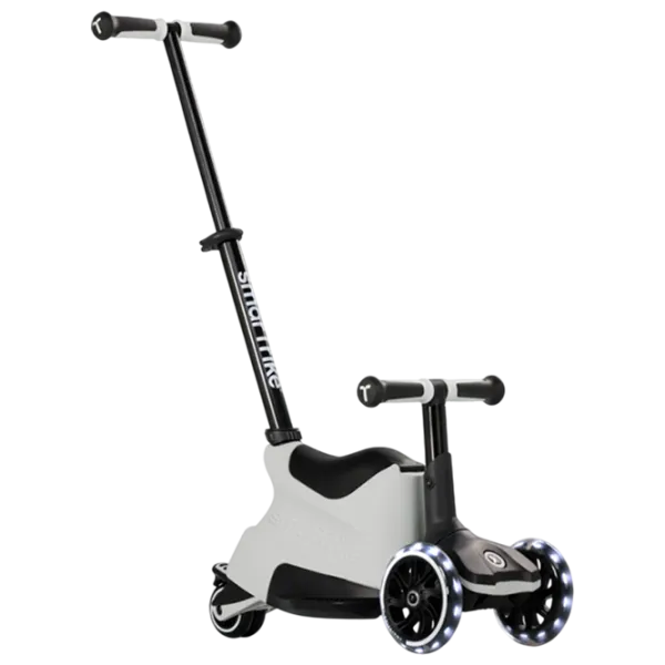Trotinetă pentru copii cu trei roți SmarTrike Xtend Scooter Ride-on (12M-12Y) 50 kg/ Gray photo 1