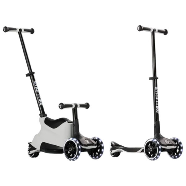 Trotinetă pentru copii cu trei roți SmarTrike Xtend Scooter Ride-on (12M-12Y) 50 kg/ Gray photo 2