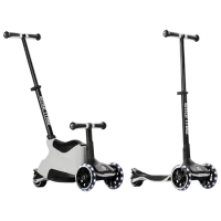 Trotinetă pentru copii cu trei roți SmarTrike Xtend Scooter Ride-on (12M-12Y) 50 kg/ Gray photo 2