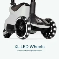 Trotinetă pentru copii cu trei roți SmarTrike Xtend Scooter Ride-on (12M-12Y) 50 kg/ Gray photo 4