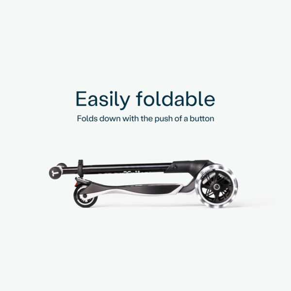 Trotinetă pentru copii cu trei roți SmarTrike Xtend Scooter Ride-on (12M-12Y) 50 kg/ Gray photo 7