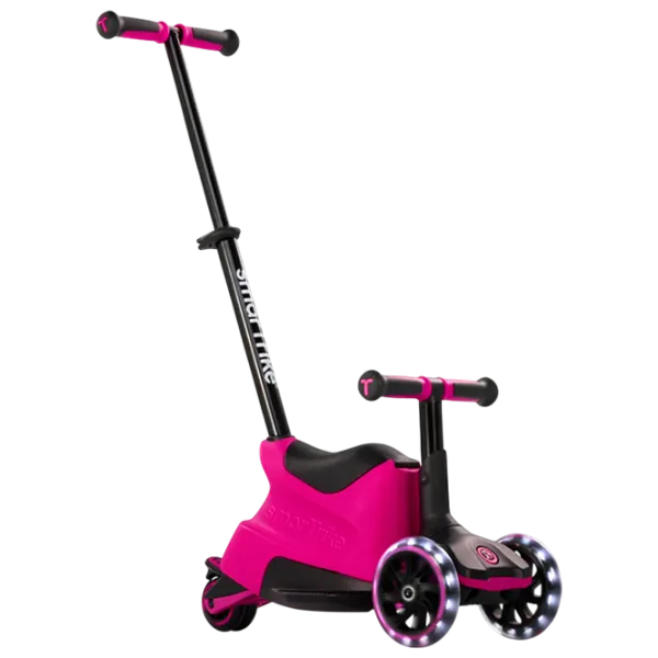 Trotinetă pentru copii cu trei roți SmarTrike Xtend Scooter Ride-on (12M-12Y) 50 kg/ Pink photo 1