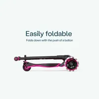 Trotinetă pentru copii cu trei roți SmarTrike Xtend Scooter Ride-on (12M-12Y) 50 kg/ Pink photo 7