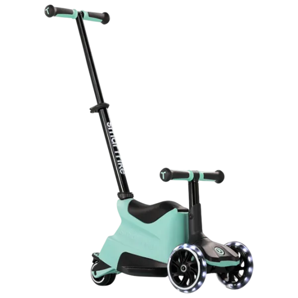 Trotinetă pentru copii cu trei roți SmarTrike Xtend Scooter Ride-on (12M-12Y) 50 kg/ Green photo 1